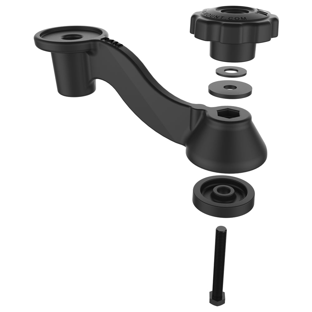 RAM® 6" Curved Swing Arm for Horizontal/Vertical Mounts (RAM-109-1APU )