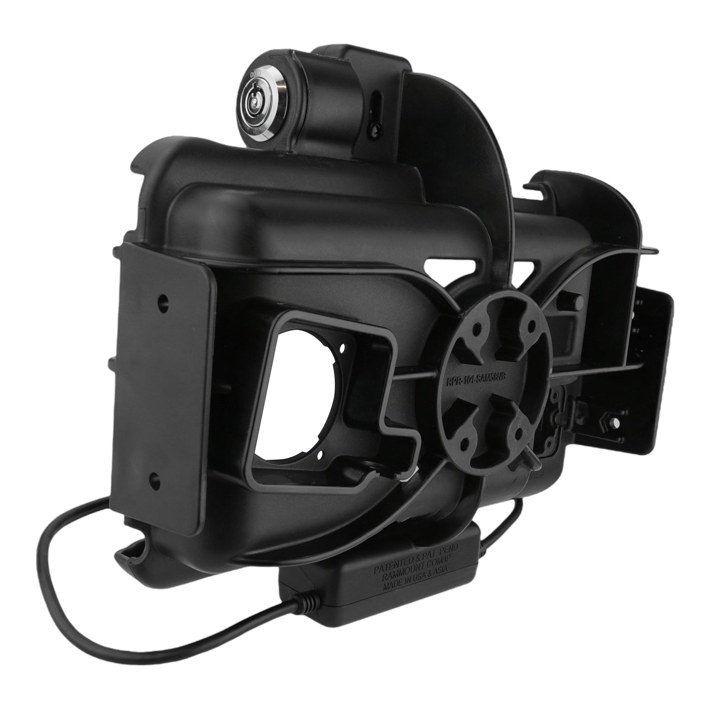 RAM® Locking Modular Power + Dual USB Dock for Tab Active5 & 3 (RAM-HOL-SAM58PD2KLNU)