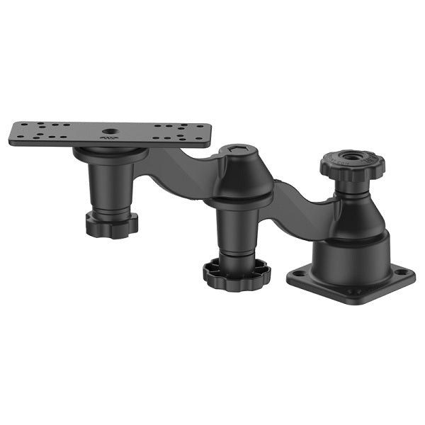 RAM-109H-1U RAM Horizontal 12" Swing Arm Mount for Fishfinders & Plotters-image-2