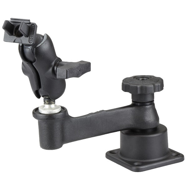 RAM-109H-2B-B-LO11 RAM Horizontal Swing Arm Mount for Lowrance Elite-5 Series-image-2