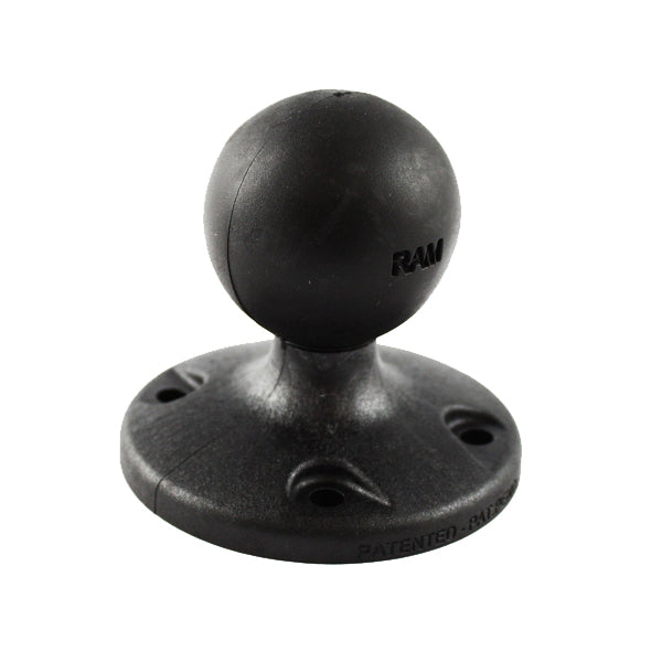RAM 2.5" Composite Round Base with the AMPs Hole Pattern & 1.5" Ball (RAP-202U) - RAM Mounts New Zealand - Mounts NZ