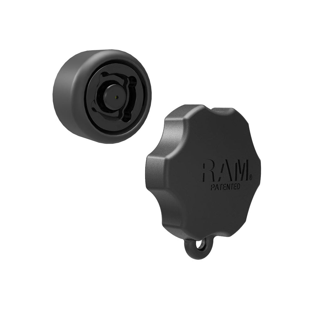 4 RAM Pin-Lock Security Knob and Key Knob for 1.5" Diameter C Size Arms (RAP-S-KNOB5-4U) - RAM Mounts New Zealand