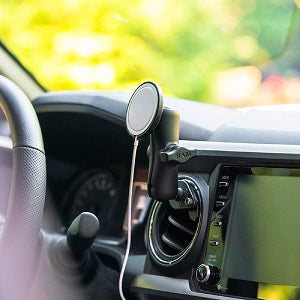 Drive Safely with RAM Mounts Apple Phone and Tablet Holder
