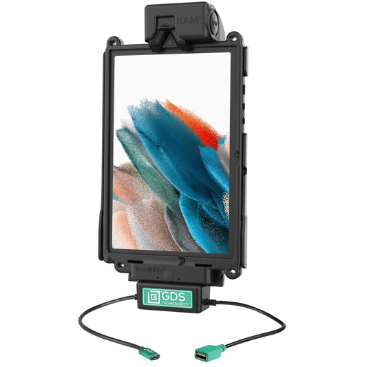 GDS® Tough-Dock™ + Single USB-A for Samsung Tab A8 10.5" SM-X200 (RAM-GDS-DOCK-SAM83CDU)