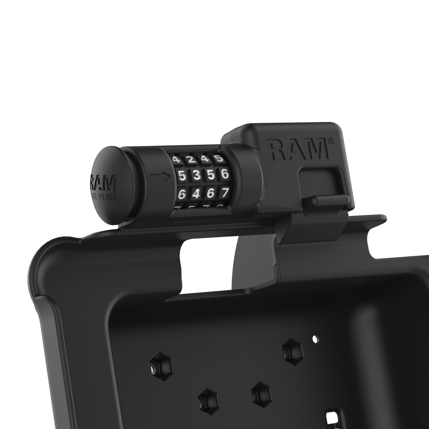 GDS® Combo Locking Power + Dual USB Dock for Zebra ET5x 8.3" & 8.4" (RAM-HOL-ZE10PD2CLU)