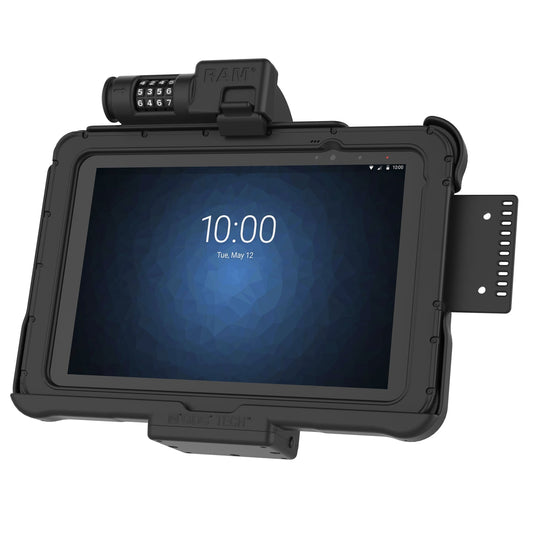 GDS® Combo Locking Form-Fit Holder for Zebra ET5x 10.1" Series (RAM-HOL-ZE11CLU)