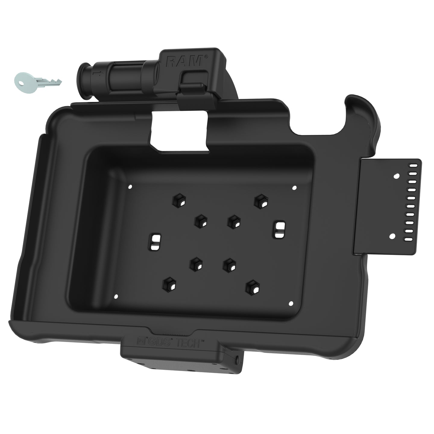 GDS® Key Locking Form-Fit Holder for Zebra ET5x 10.1" Series (RAM-HOL-ZE11KLU)