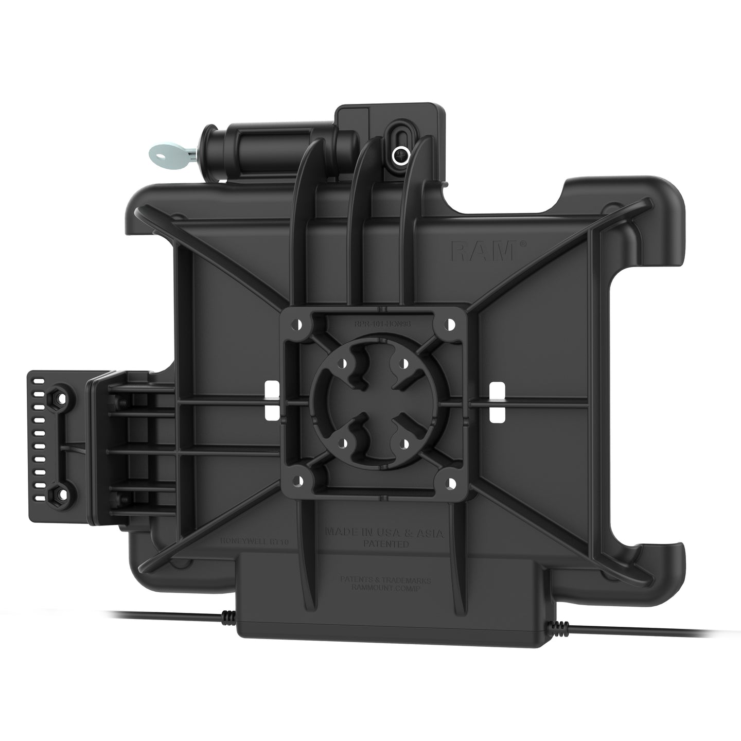 RAM® Key Locking Power + Data Dock for Honeywell RT10 Tablet (RAM-HOL-HON9PDKLU)
