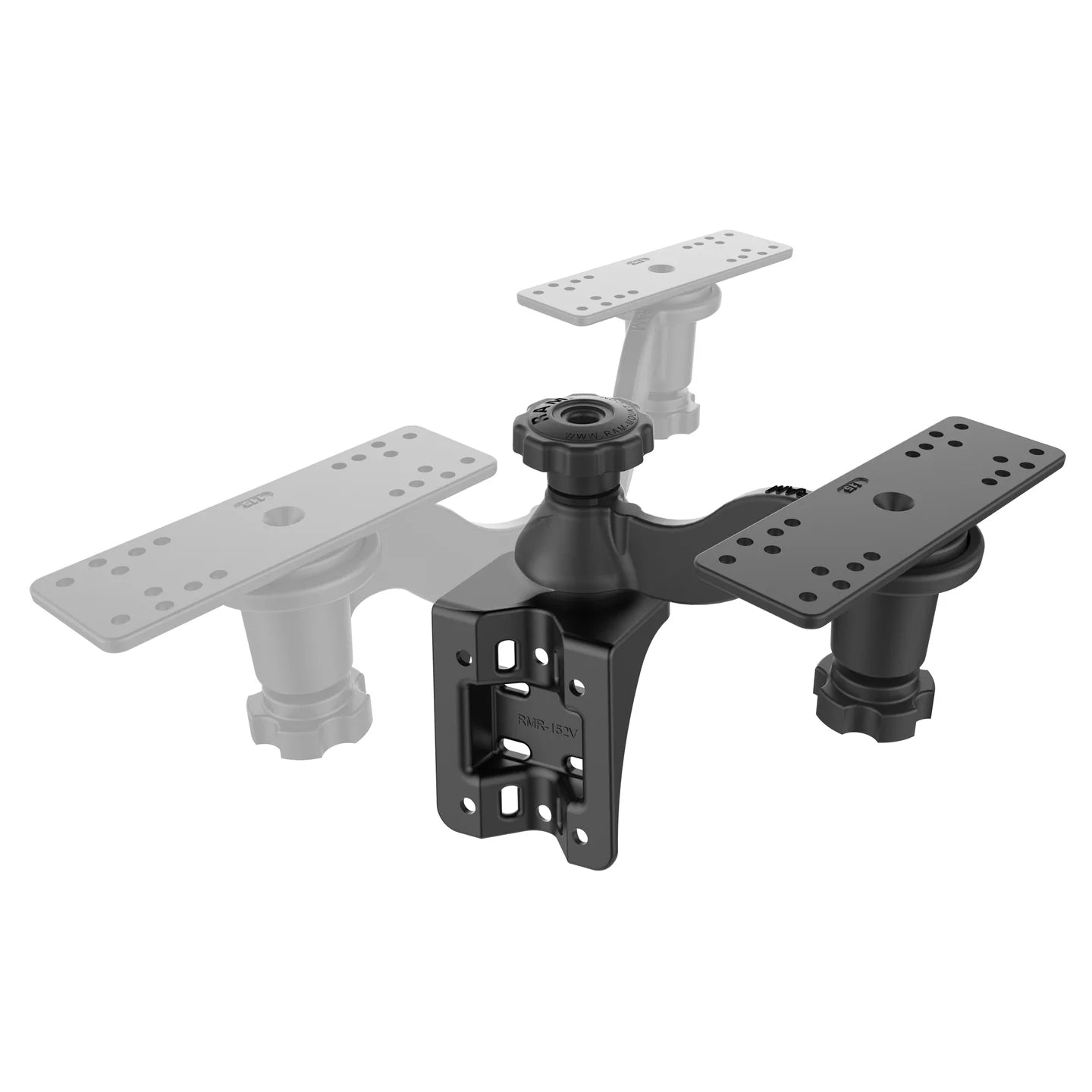 RAM Swing Arm with Rectangle Base & Vertical Mount (RAM-109VU)
