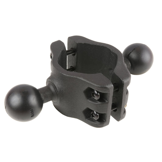 RAM® Rail Clamp Double Ball Base for 2" - 2.5" Rails (RAM-271-2-RBU)