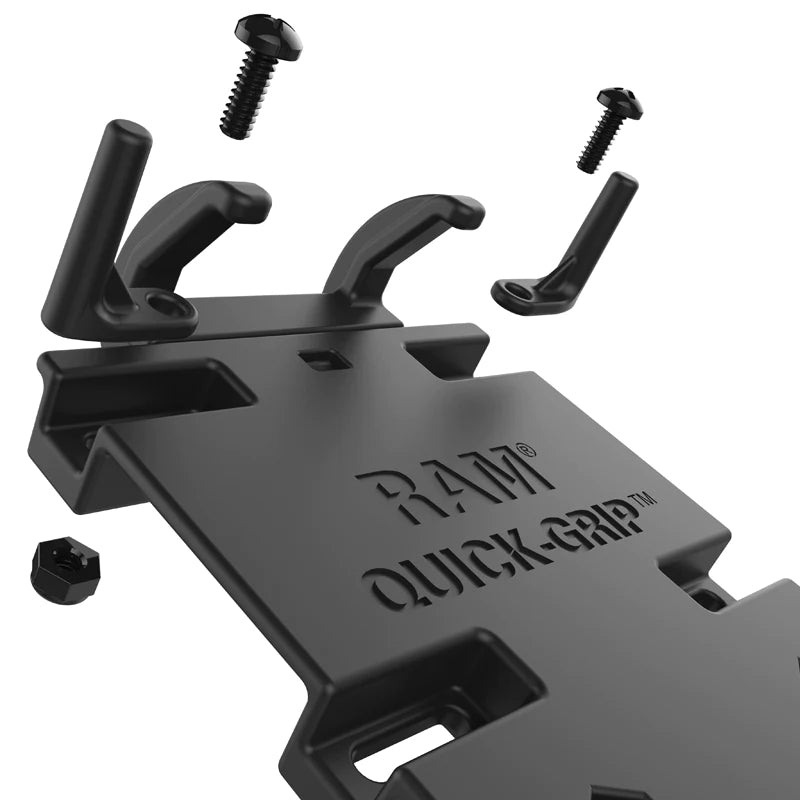 RAM® Quick-Grip™ XL Phone Mount with Handlebar U-Bolt Base (RAM-B-149Z-A-PD4U)