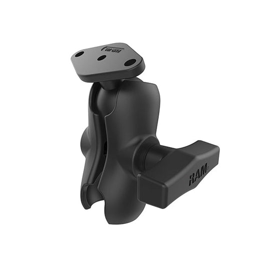 RAM® Double Socket Arm with Diamond Ball Plate (RAM-103-B-238U)