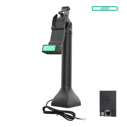 GDS® Uni-Conn™ 14" Pedestal Dock with PoE (RAM-GDS-DOCK-D11-14-U1E)