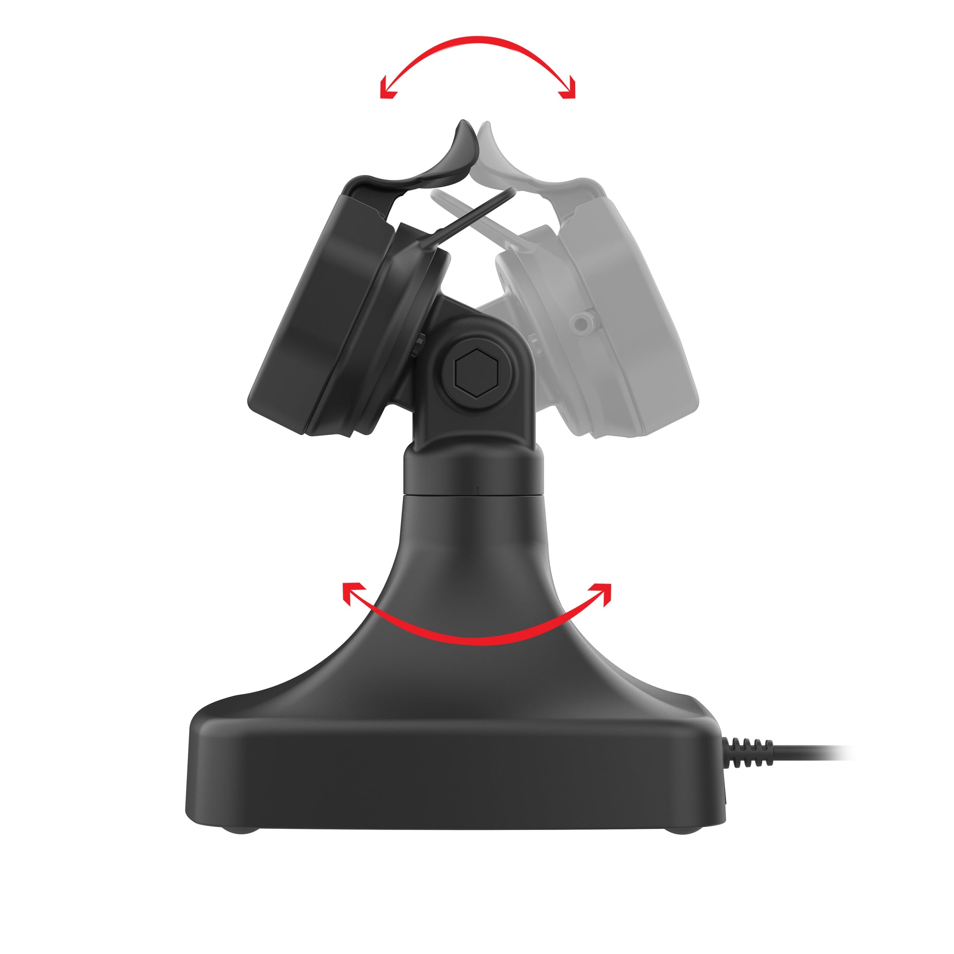 GDS® Uni-Conn™ Powered Tilt & Swivel Dock with PoE + Data (RAM-GDS-DOCK-D14-U3E-2A)
