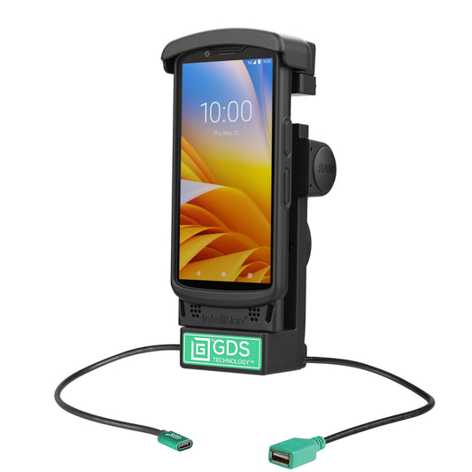 GDS® Powered Dock + USB-A for Zebra TC2x & TC5x (RAM-GDS-DOCK-V12-ZE2434CPDU)