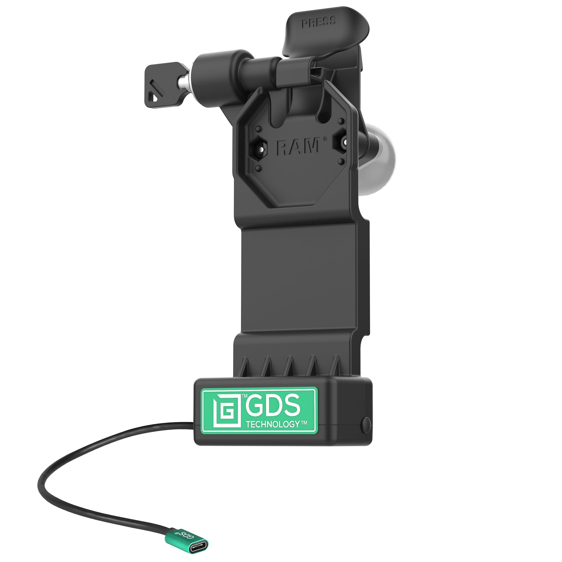 GDS® Uni-Conn™ Left Locking Powered Dock (RAM-GDS-DOCKLL-U1CPU)