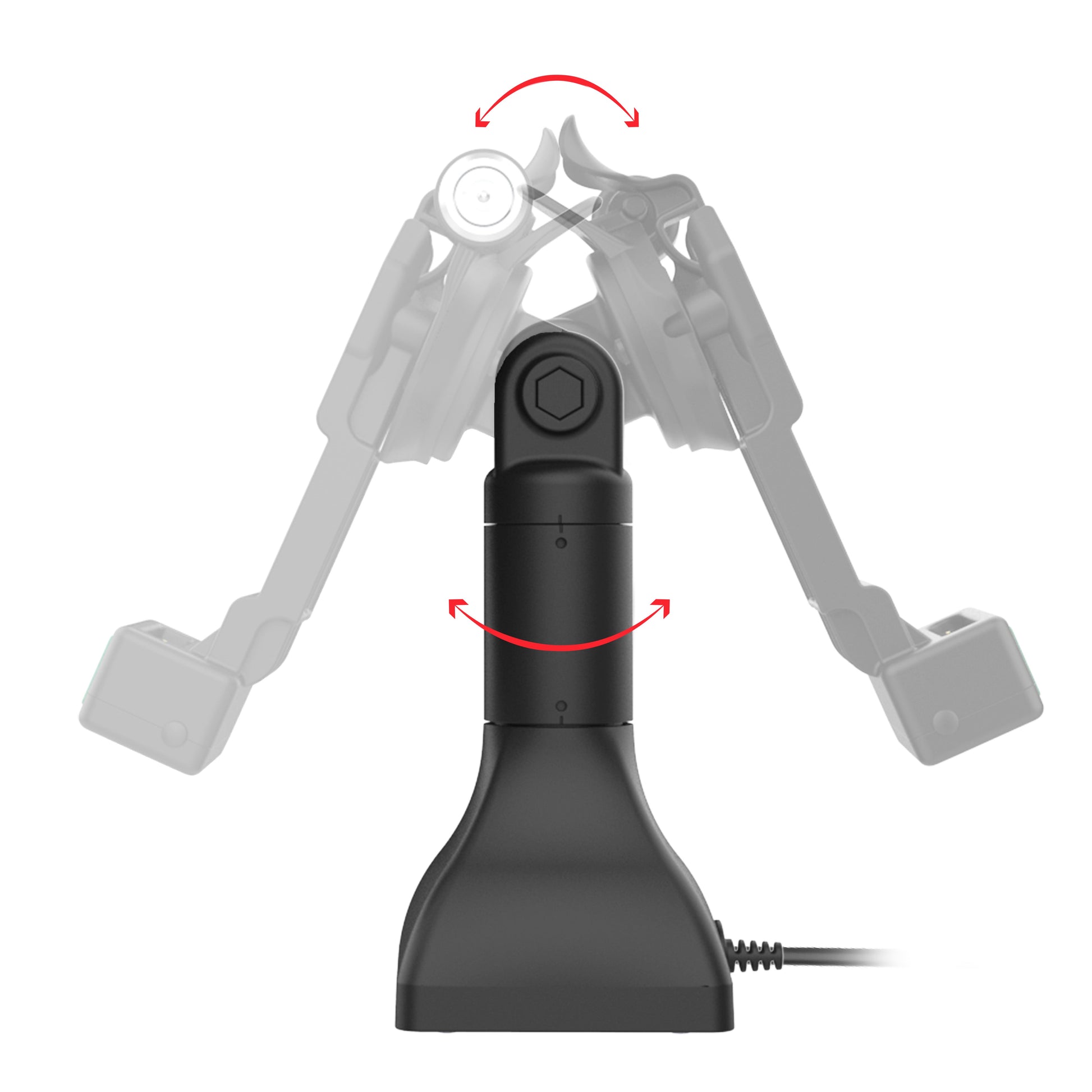 GDS® Uni-Conn™ 7" Locking Pedestal Dock with PoE (RAM-GDS-DOCKLR-D11-7-U1E)