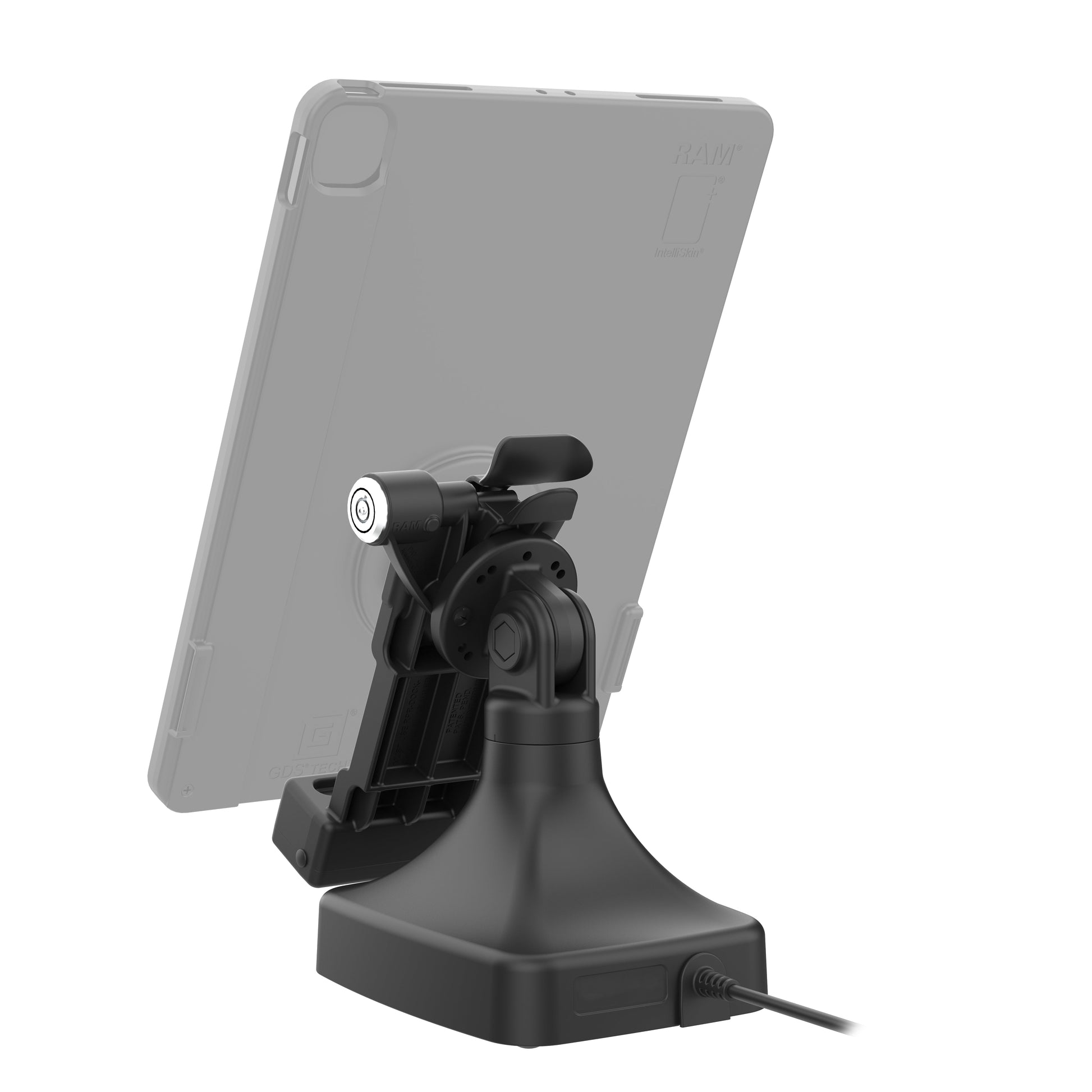 GDS® Uni-Conn™ Locking Tilt & Swivel Dock with USB-C (RAM-GDS-DOCKLR-D14-U1C)