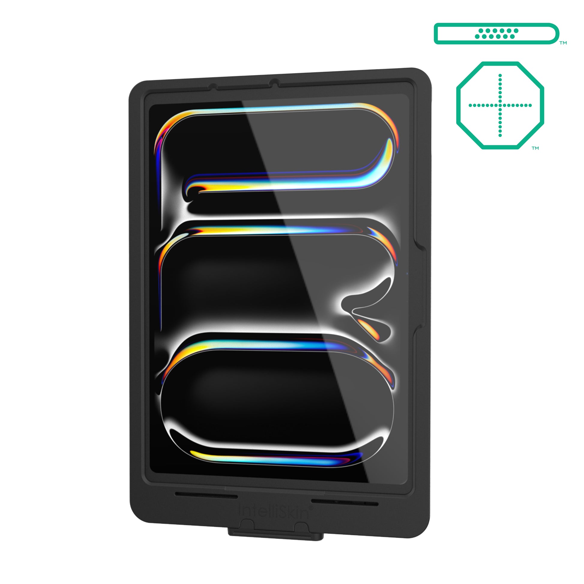 IntelliSkin® Thin-Case™ for iPad Pro 11 (M4) (D Shape & Rear Pogo Pads) (RAM-GDS-SKIN-AP45-M4-TCDB)