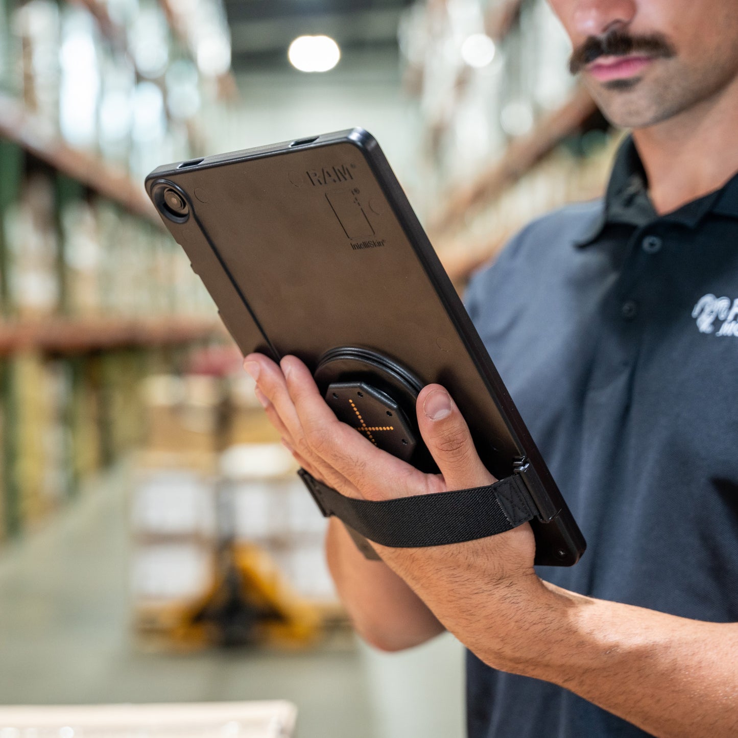 GDS® Hand Strap for IntelliSkin® Thin-Case™ - Large Tablets (RAM-GDS-TC-HS2U)