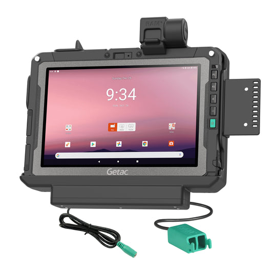 RAM® Power + Dual USB Data Dock for Getac ZX10 (RAM-HOL-GE4PD2U)