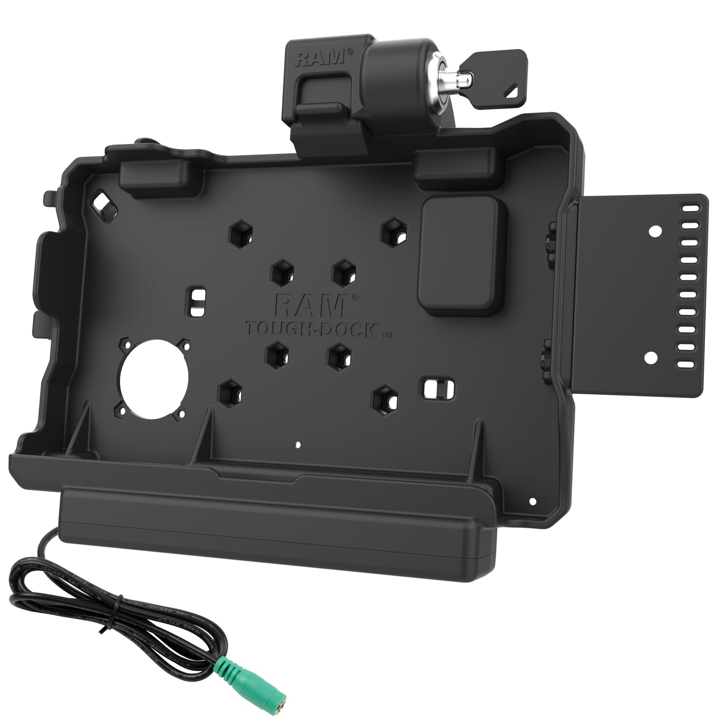RAM® Form-Fit Locking Powered Dock for Getac ZX80 (RAM-HOL-GE5PKLU)