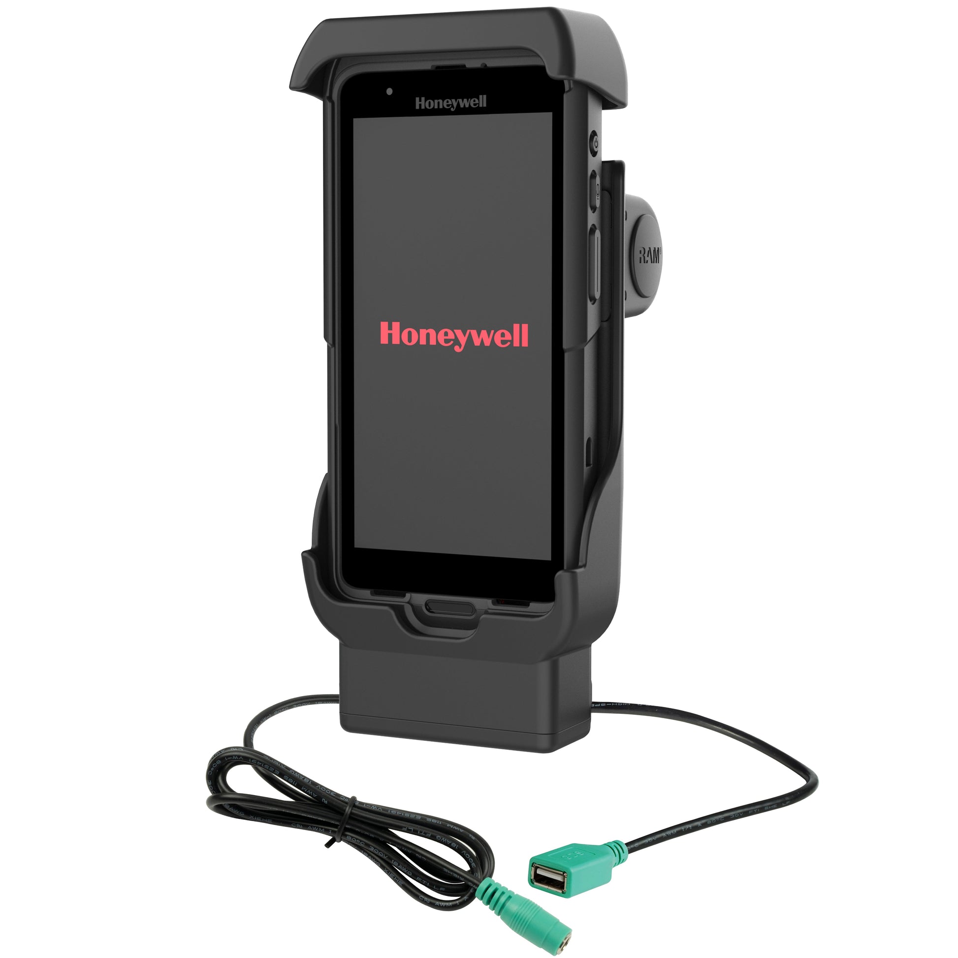 RAM® Powered Dock + USB-A for Honeywell CT40/45/47 (RAM-HOL-HON12PDU)