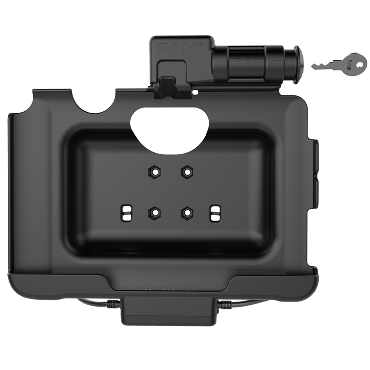 RAM® Locking USB-C Powered Dock + USB-C Data for Tab Active4 Pro (RAM-HOL-SAM57CPKL-CU)
