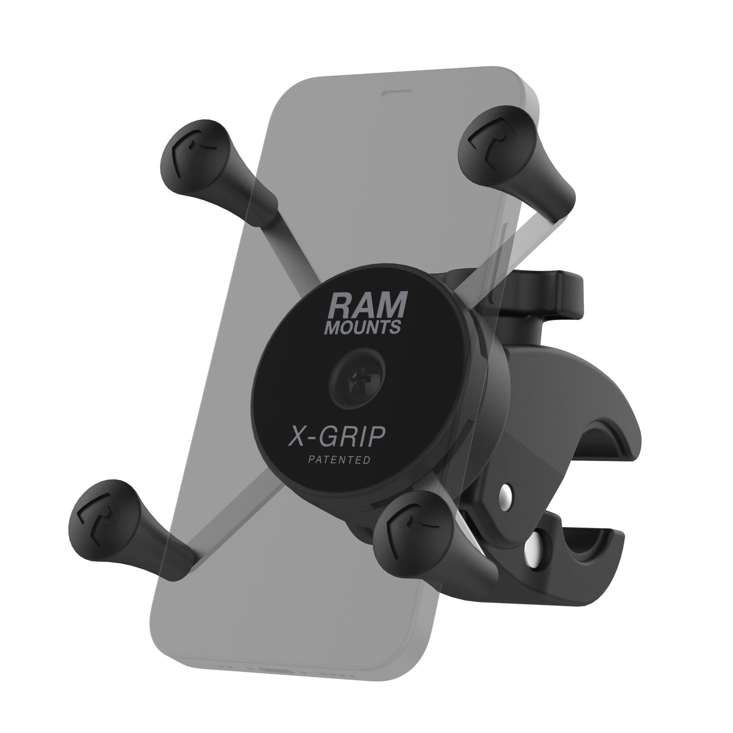 RAM® X-Grip® Phone Mount with Low-Profile Small Tough-Claw™ (RAM-HOL-UN7-400-2U)