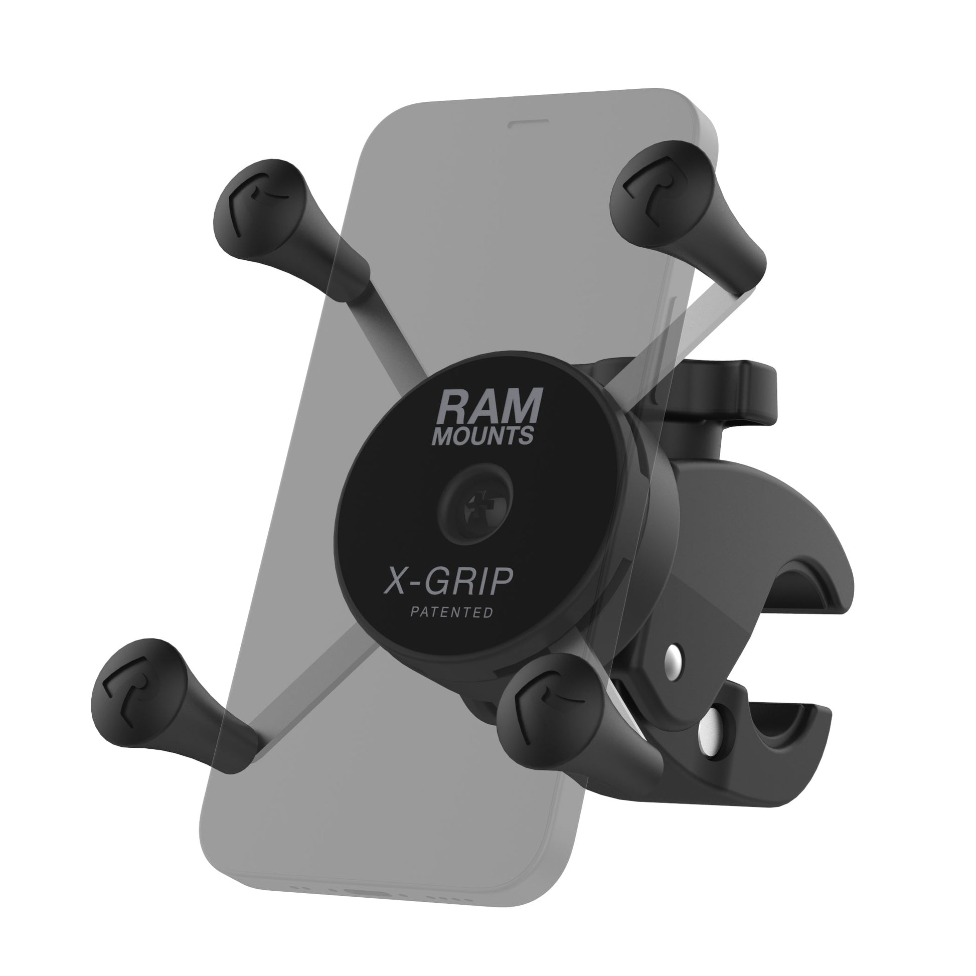 RAM® X-Grip® Phone Mount with Low-Profile Small Tough-Claw™ (RAM-HOL-UN7-400-2U)