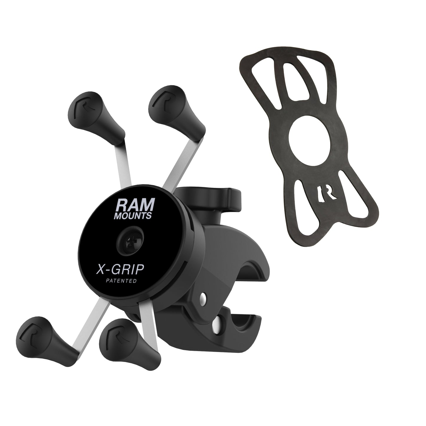 RAM® X-Grip® Phone Mount with Low-Profile Small Tough-Claw™ (RAM-HOL-UN7-400-2U)