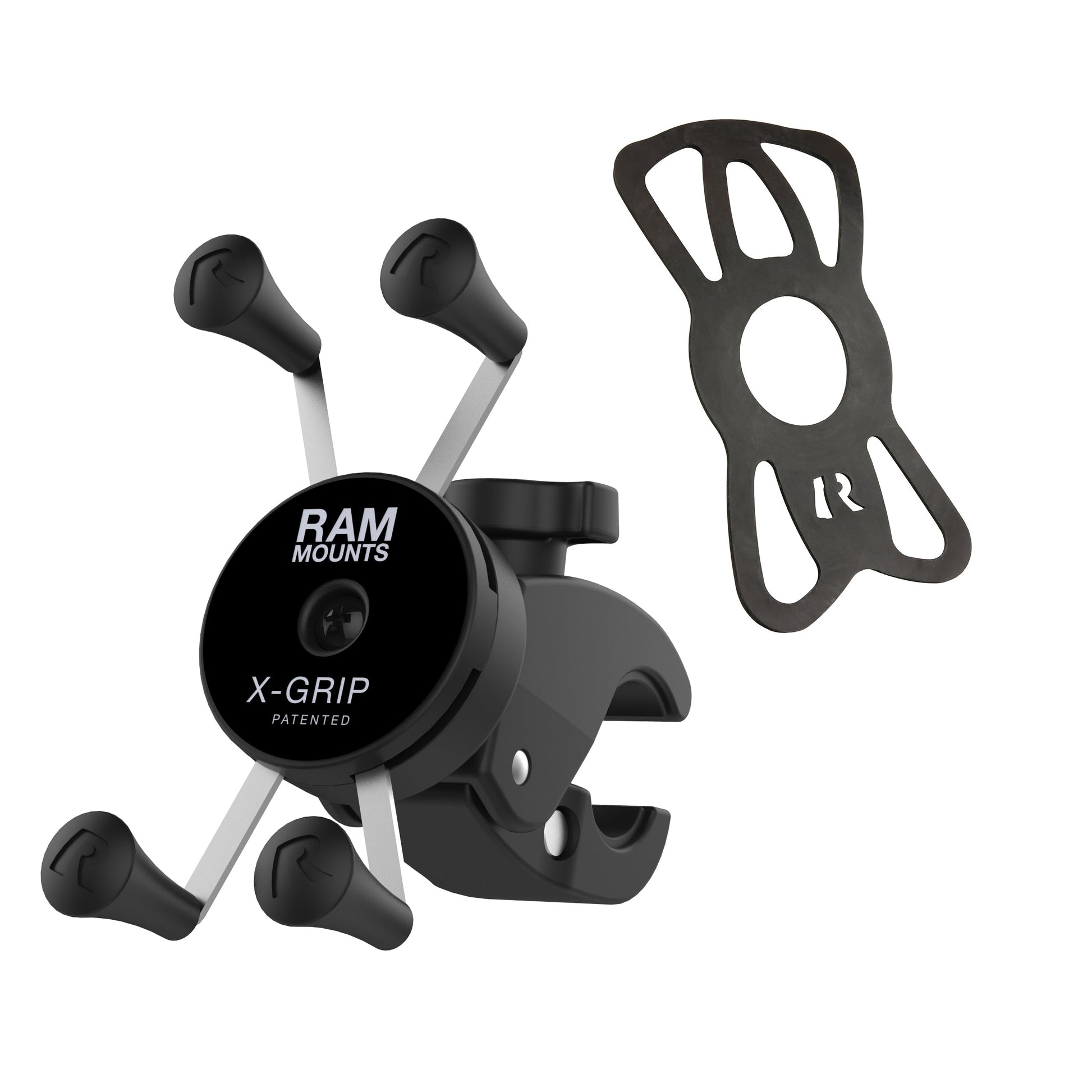 RAM® X-Grip® Phone Mount with Low-Profile Small Tough-Claw™ (RAM-HOL-UN7-400-2U)