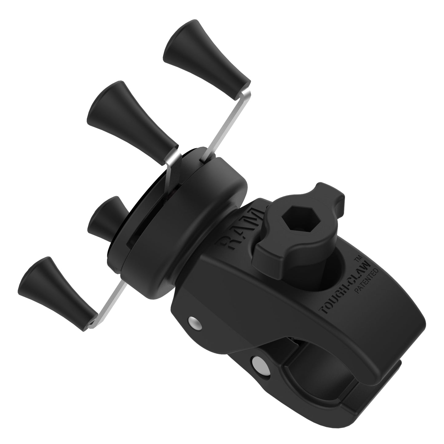 RAM® X-Grip® Phone Mount with Low-Profile Small Tough-Claw™ (RAM-HOL-UN7-400-2U)