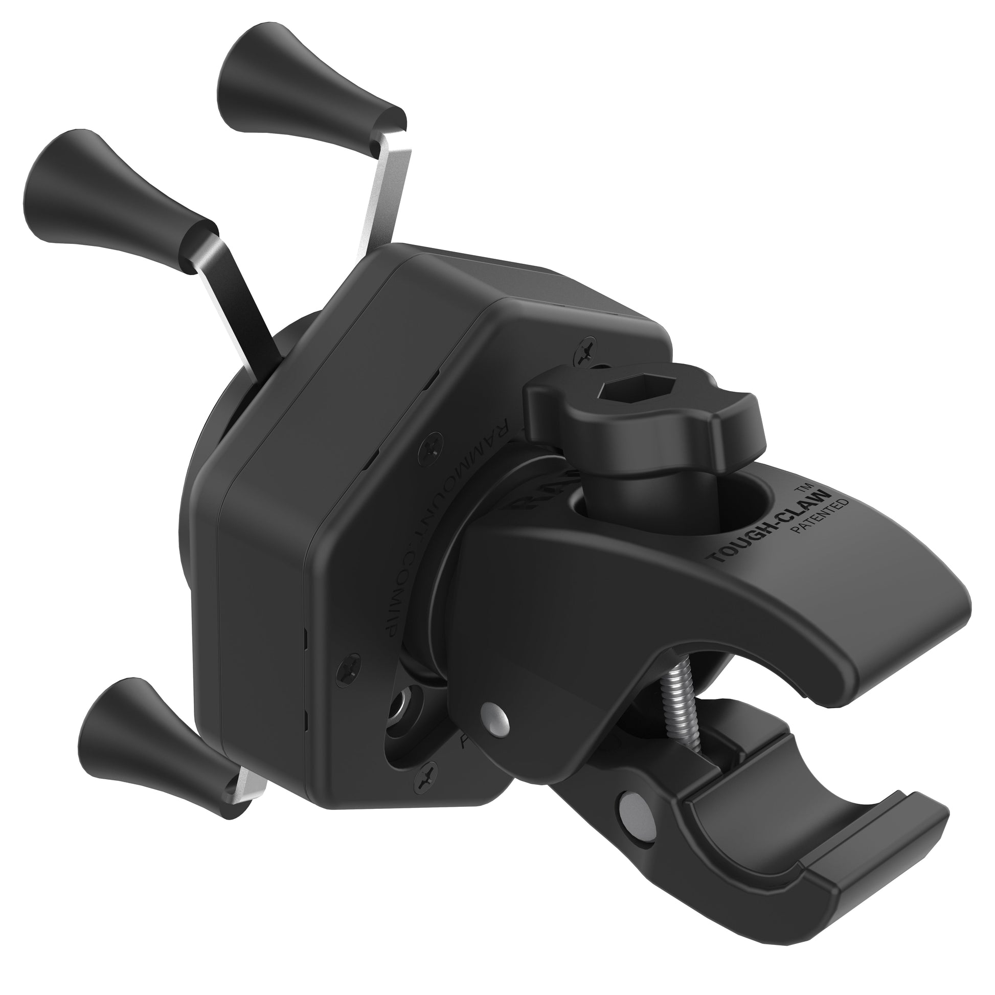 RAM® X-Grip® Phone Mount with Vibe-Safe™ & Small Tough-Claw™ (RAM-HOL-UN7-462-400)