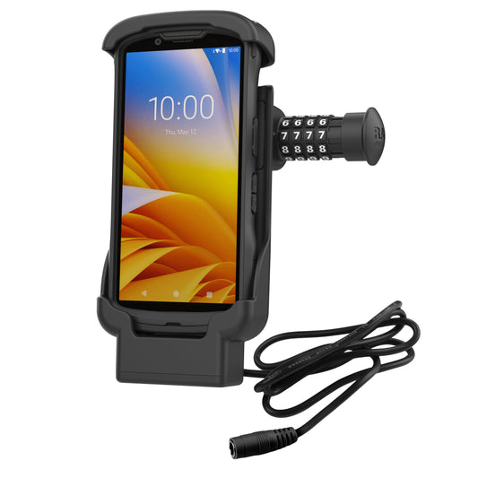 RAM® Combo-Locking Form-Fit Powered Dock for Zebra TC53 & TC58 (RAM-HOL-ZE17CL-2U)