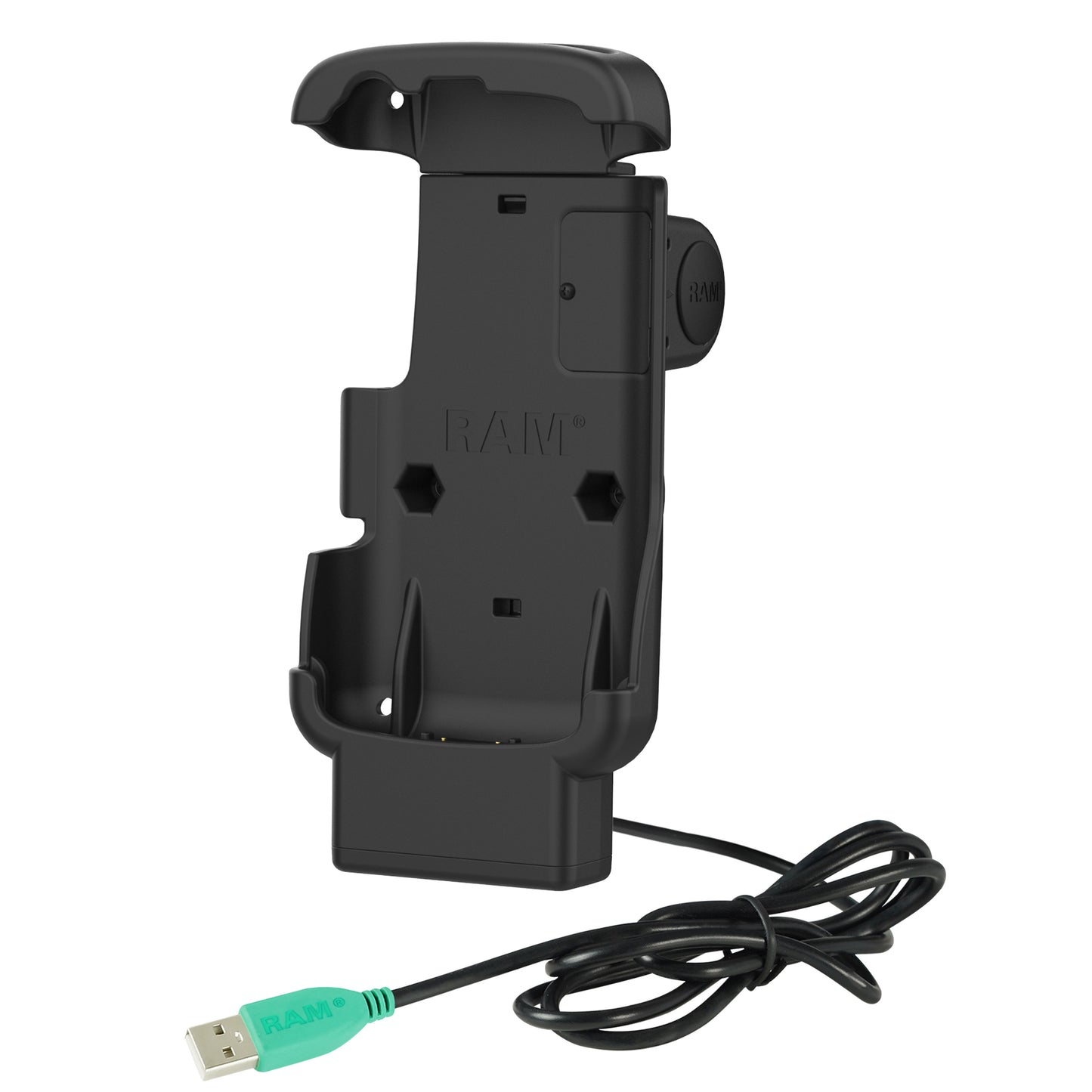 RAM® Form-Fit Powered Dock for Zebra TC22 & TC27 with Boot (RAM-HOL-ZE24PU)