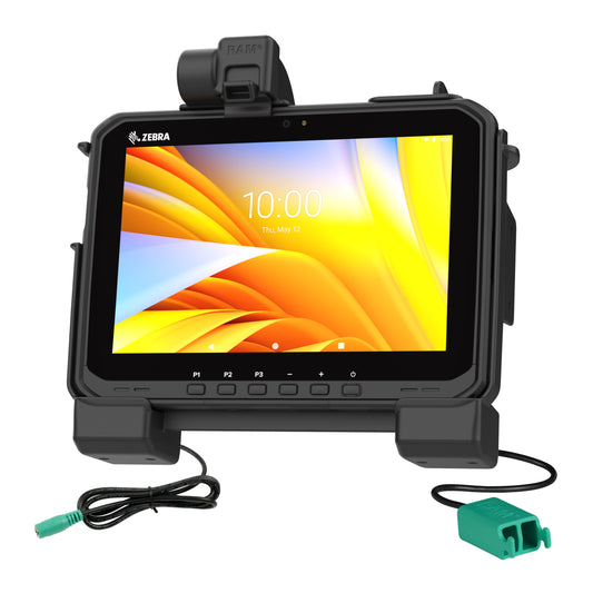 RAM® Power + Dual USB Dock for Zebra ET6x (RAM-HOL-ZE25PD2U)