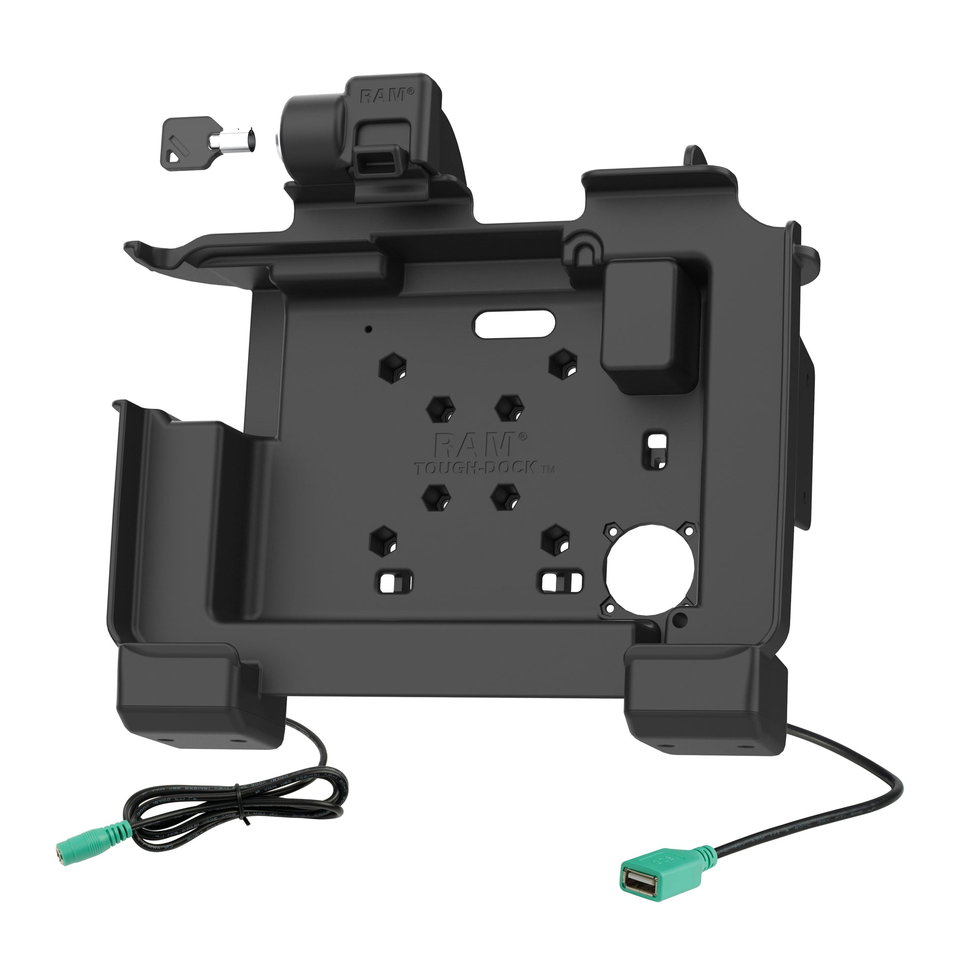 RAM® Power + Data Locking Dock for Zebra ET6x (RAM-HOL-ZE25PDLU)