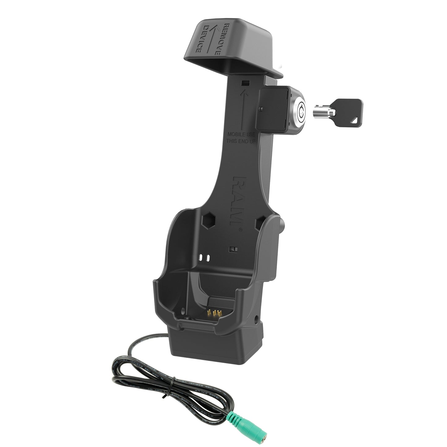 RAM® Locking Powered Dock for Zebra TC8300 (RAM-HOL-ZE26PLU)