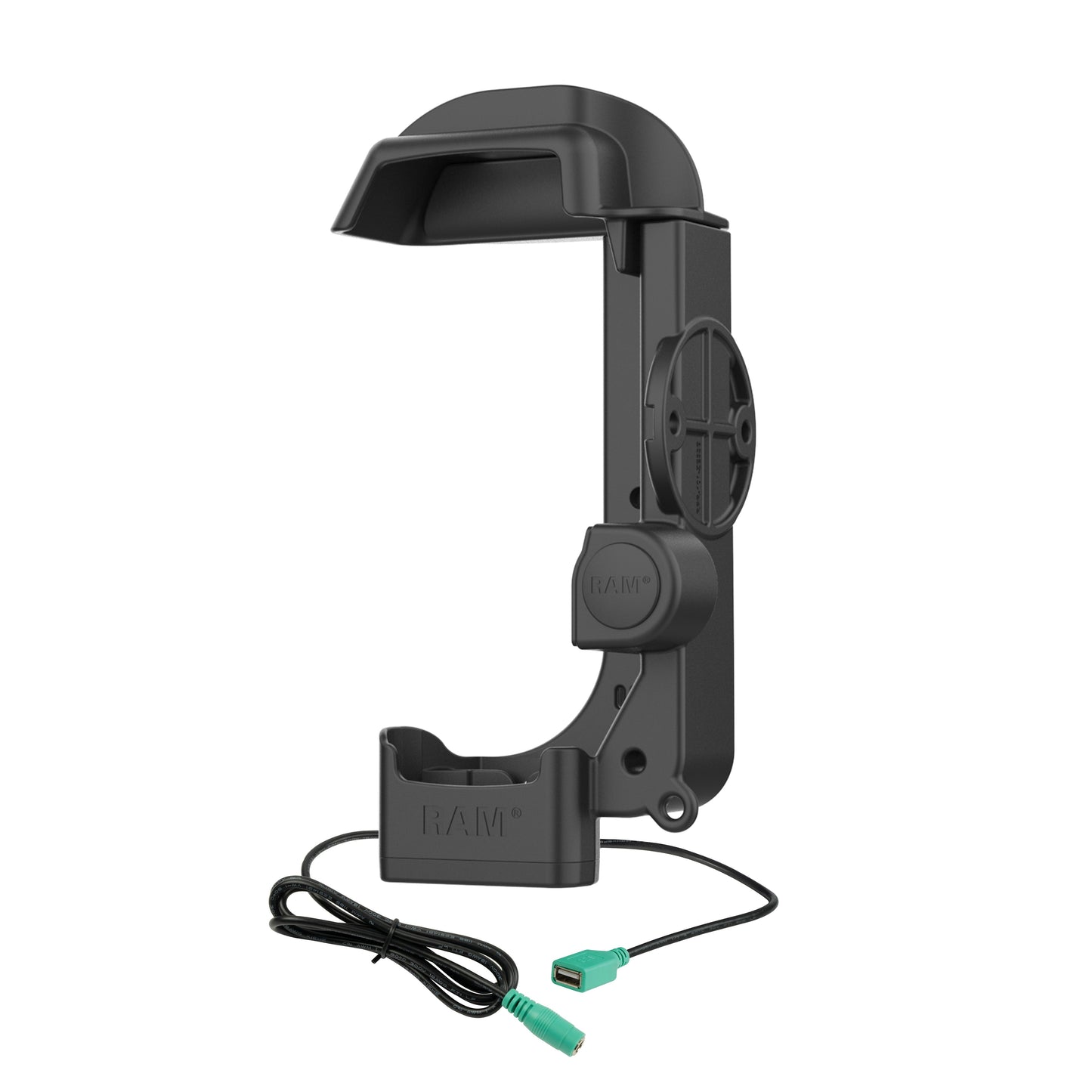 RAM® Powered Dock + Single USB-A for Zebra MC3300/3400/3450 (RAM-HOL-ZE33PDU)