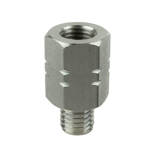 RAM® Female M10-1.25 to Male M10-1.5 Thread Adapter - 20mm Long (RAM-M10125-M1015)