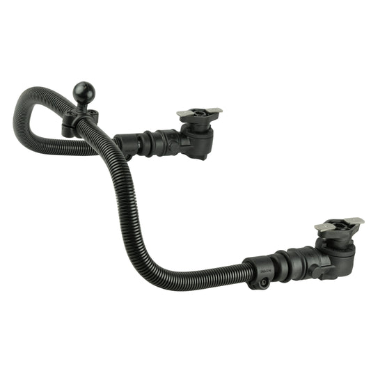 RAM® Rugged Quick Release Wheelchair 2-Point Base with Ball (RAP-AAPR-WCT-2-30BU)
