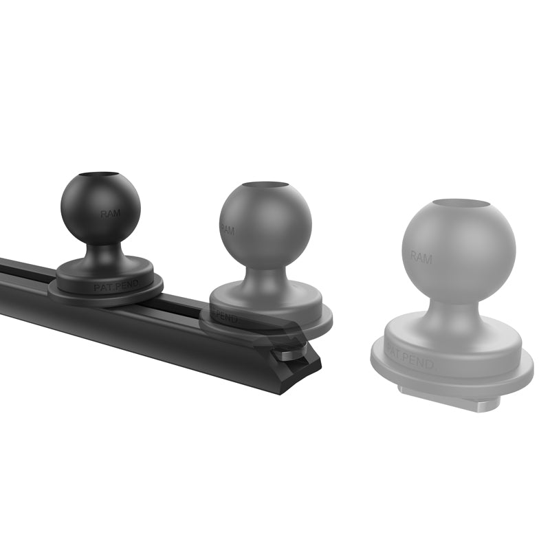 RAM® Tough-Track™ - End Loading Composite 20" Track (RAP-TRACK-DR-20U)