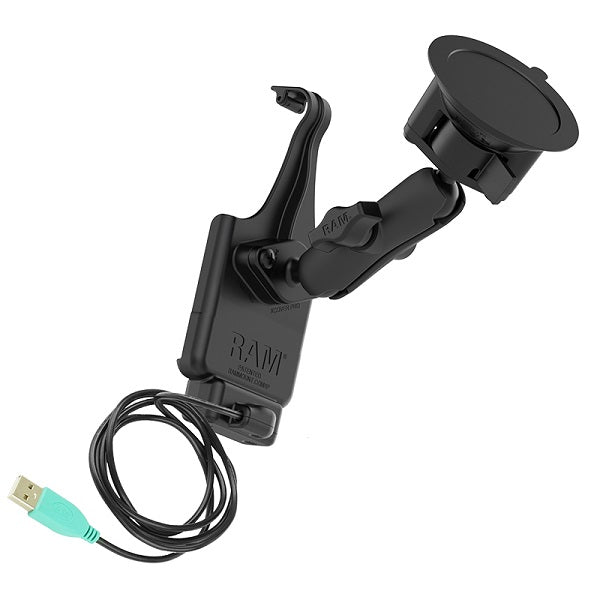 RAM® EZ-Roll'r™ Powered Suction Cup Mount for Samsung XCover Pro (RAM-B-166-SAM9PU)