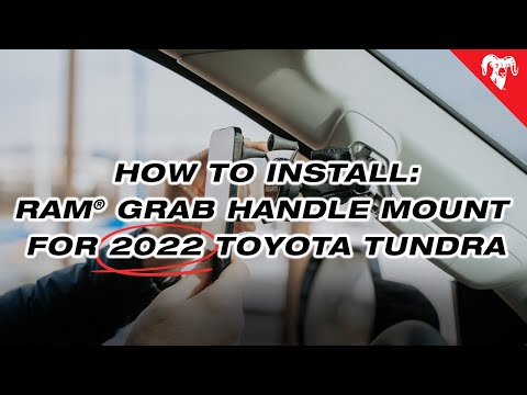 RAM® X-Grip® Large Phone Mount with Grab Handle M6 Bolt Base (RAM-B-186-M6-UN10U)