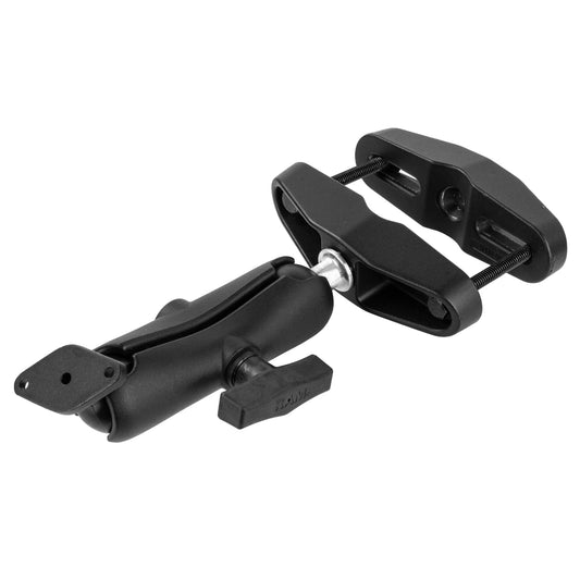 RAM® Universal Post Clamp Mount with Diamond Plate - C Size Medium Arm (RAM-102U-247)
