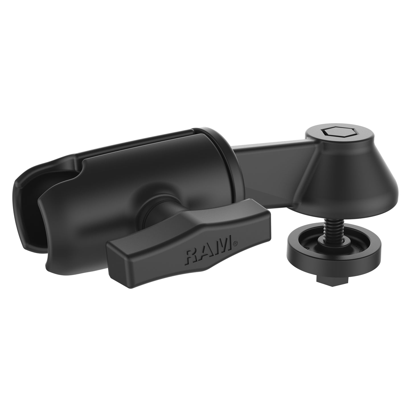 RAM® 6" Swing Arm Single Socket Arm with Hardware (RAM-109U-G2)