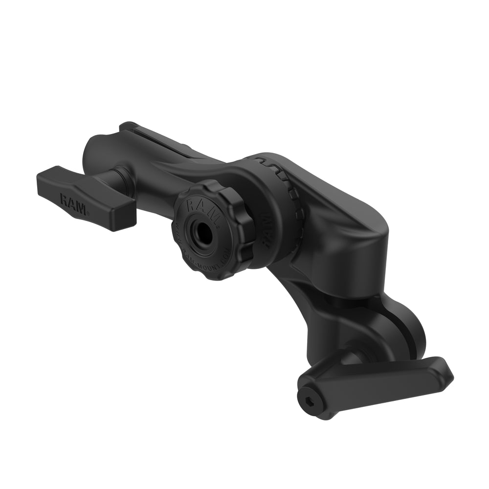 RAM® Ratchet & Swing Arm with 1/2" NPT Hole and Single Socket Arm (RAM-261-ADJU)
