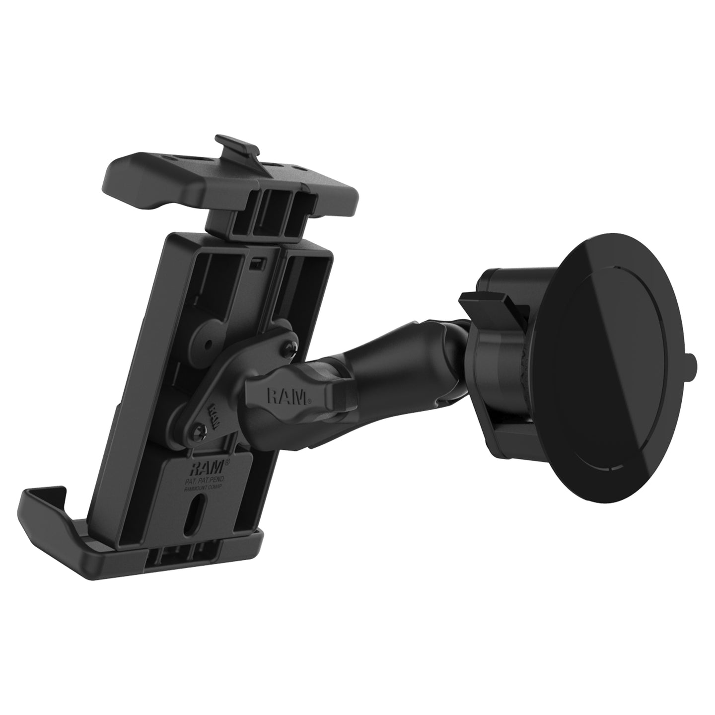 RAM® Quick-Grip™ Pro XL Phone Mount with Twist-Lock™ Suction Cup (RAM-B-166-PD7U)