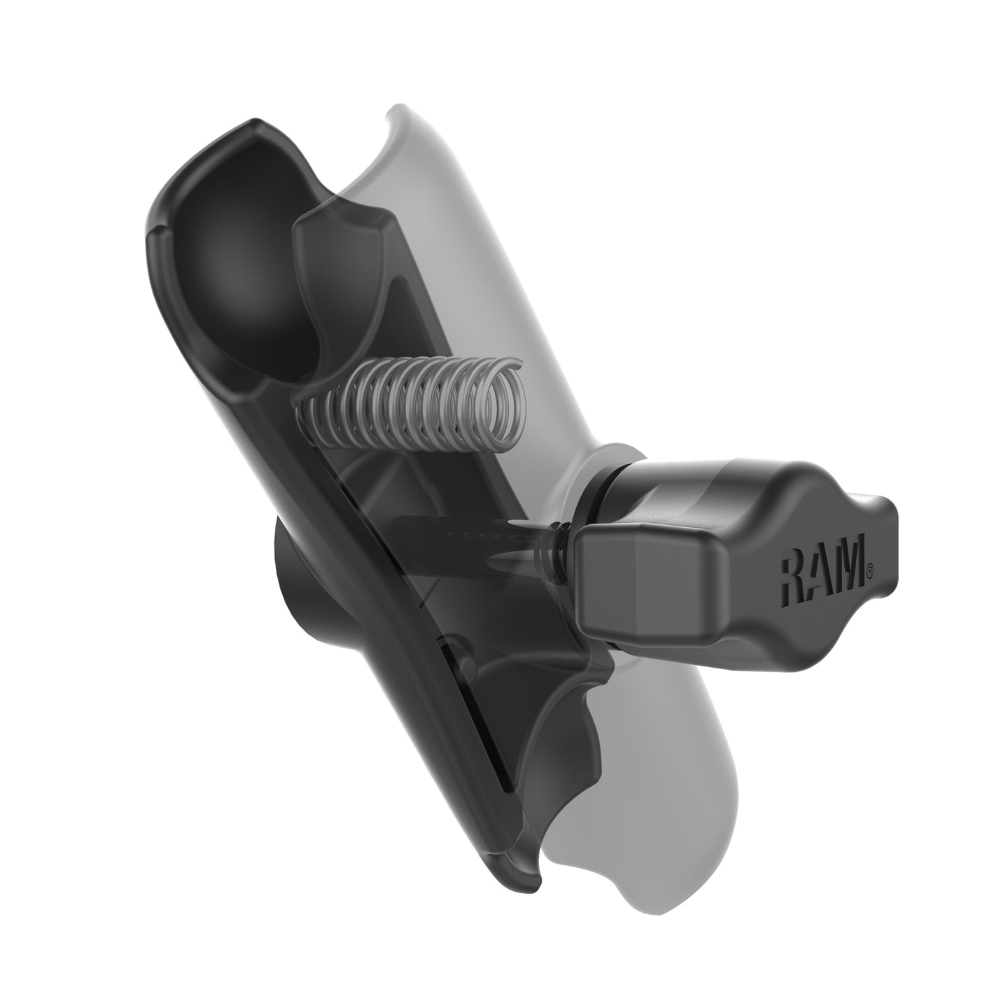 RAM® T-Knob with Bolt, Washers & Spring for Socket Arms (RAM-B-2-1)